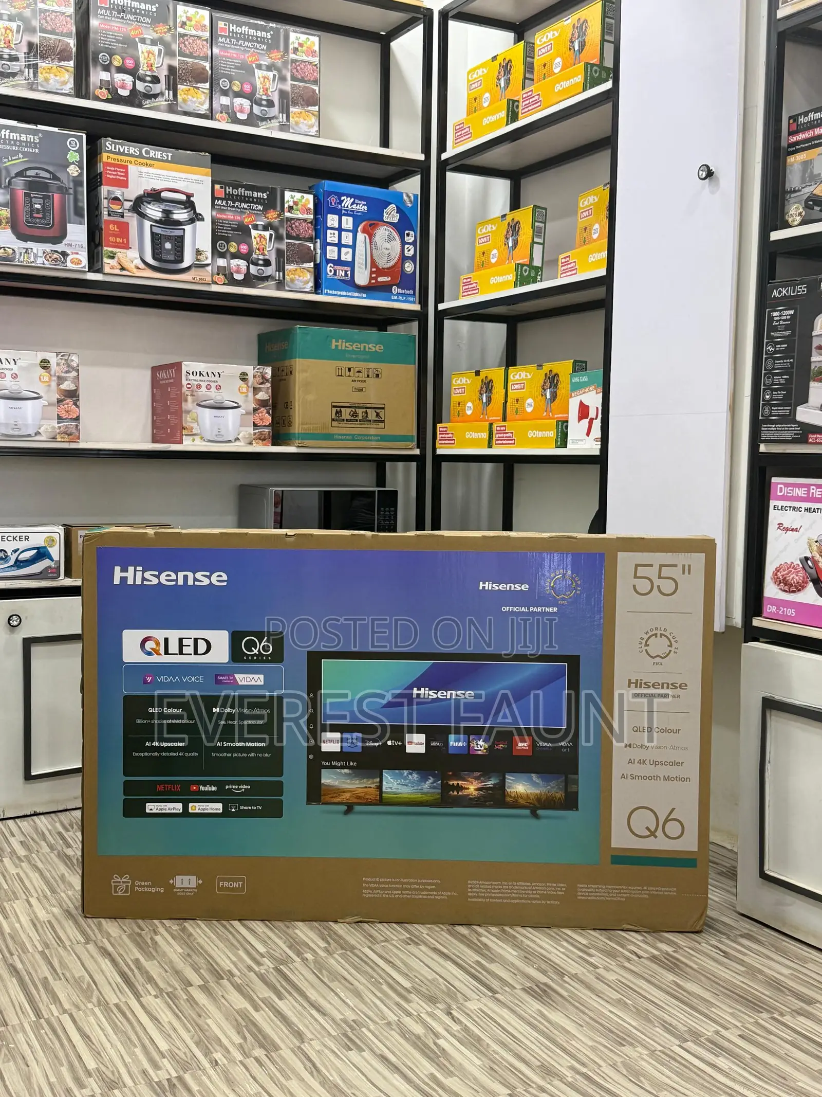 Hisense Qled 55 Inches Smart Tv