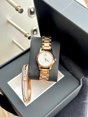 Ladys Gucci Watch With a Bracelet
