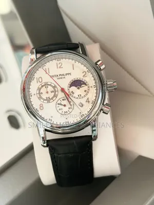 White Face Mens Original Patek Philippe Geneva Classy Wrist Time Piece