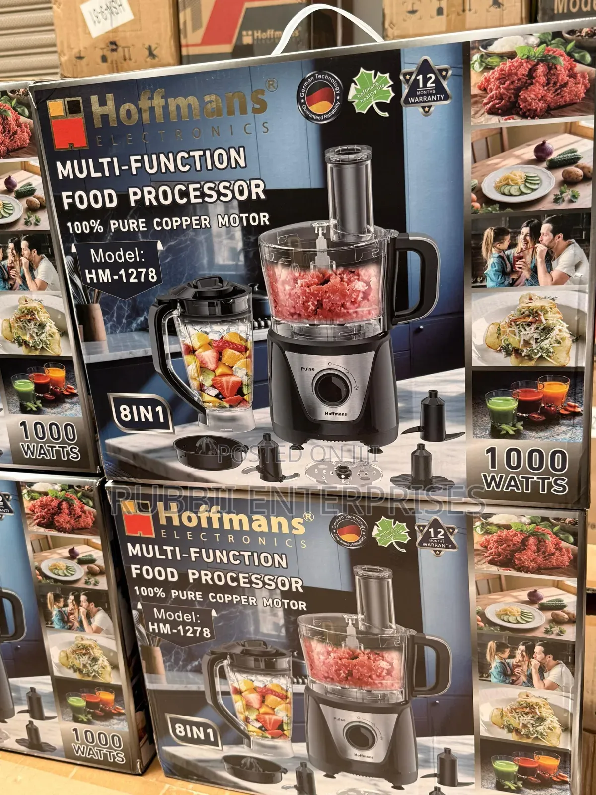Hoffmans Multi-Function Food Processor Hm-1278.