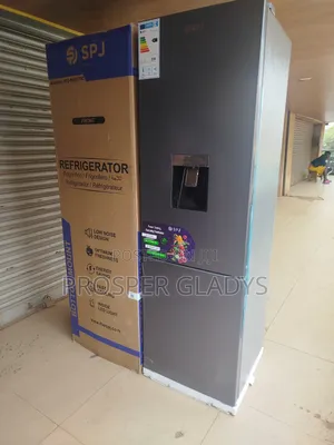 379 SPJ Refrigerator Double Door With a Dispenser