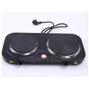 Stainless Steel Electric Hot Plate With Two Burners