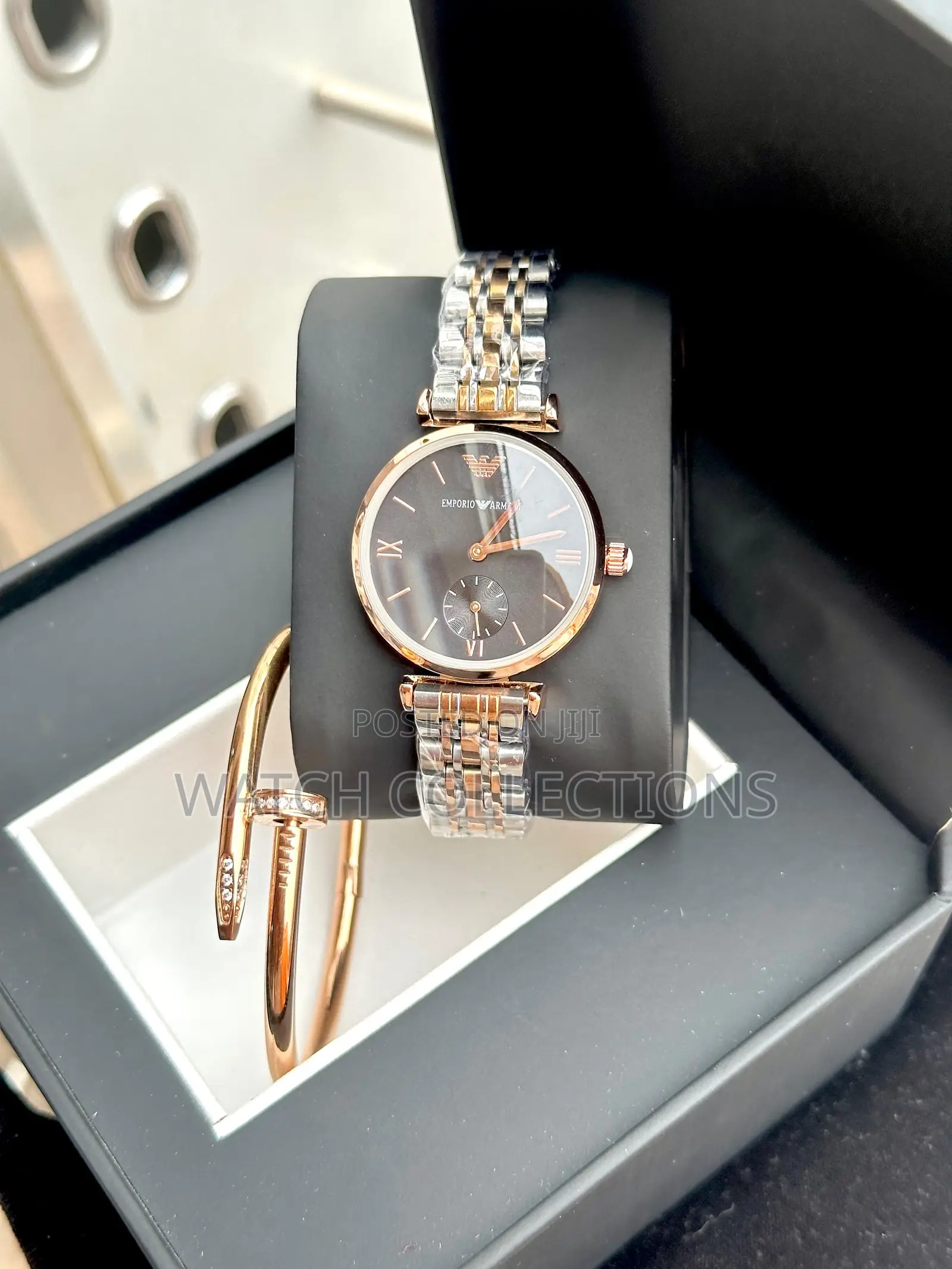 Armani Ladys Watch With a Bracelet