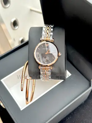 Armani Ladys Watch With a Bracelet