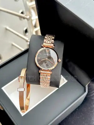 Armani Ladys Watch With a Bracelet