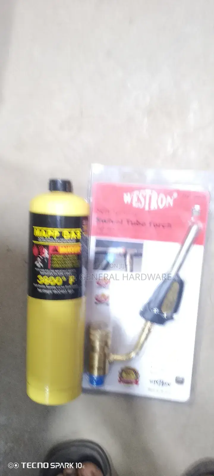 Mapp Pro and Swivel Tube Torch (Complete Set)