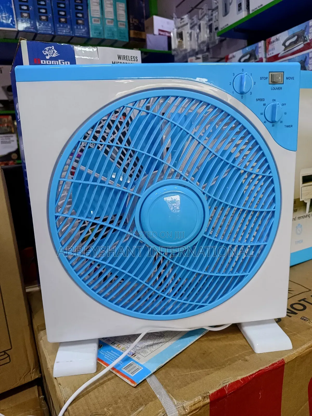 Box Table Fan/3 Speed Table Fan