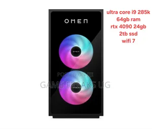 Desktop Computer HP Omen 40L 64GB Intel Core Ultra 9 SSHD+SSD 1T