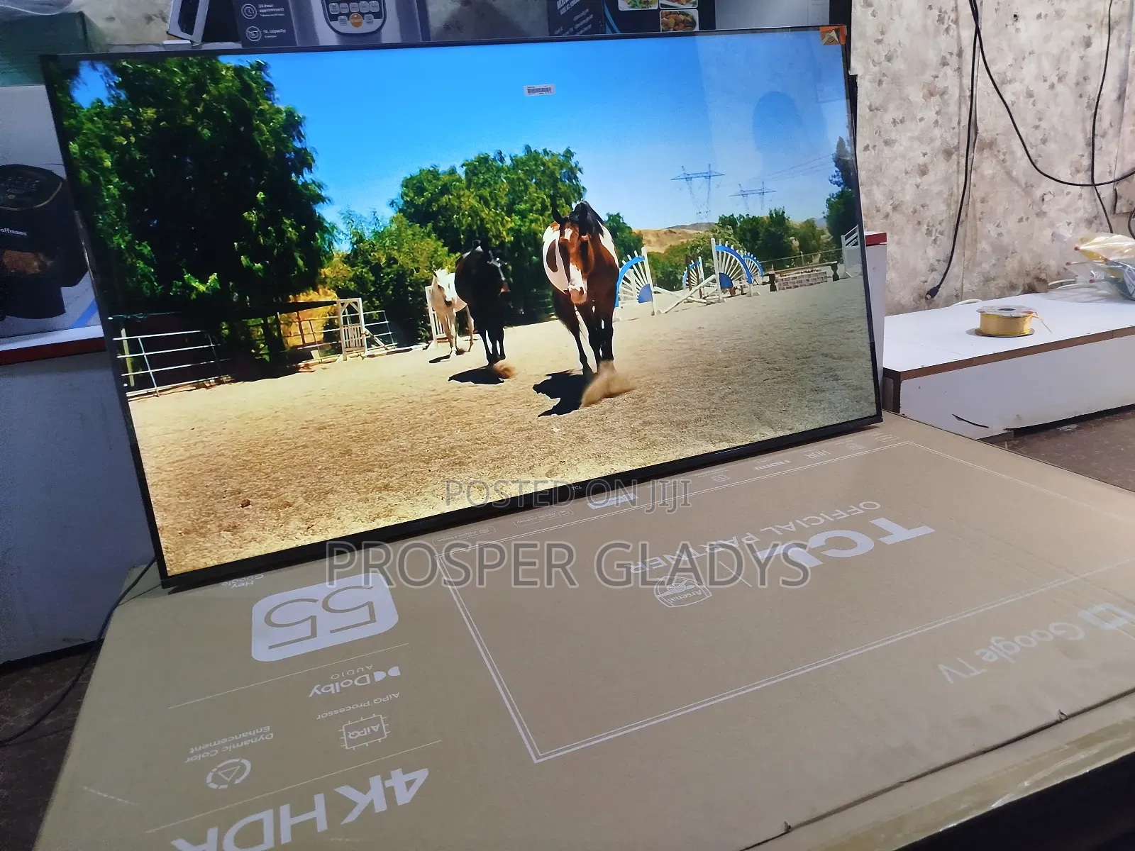 TCL 55 Smart Android Google Tv
