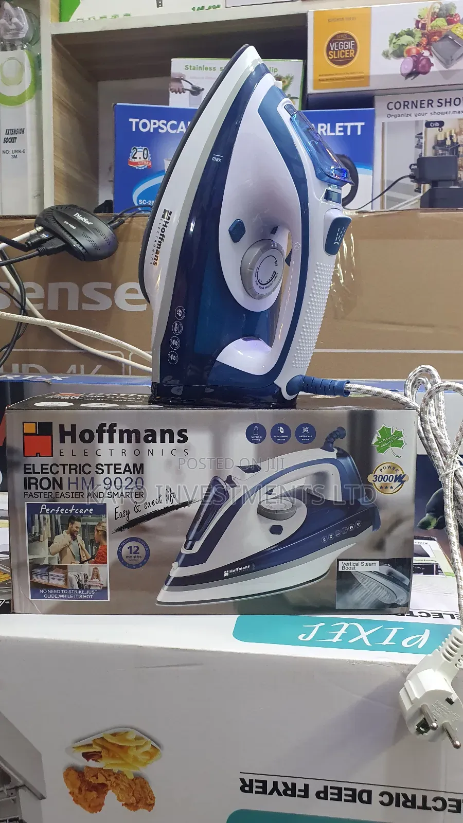 Hoffmans Steam Flat Iron Hm 9029