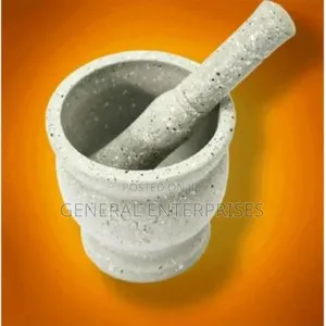 Granite-Style Plastic Mortar and Pestle Set