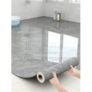 5 Roll Marble-Patterned Vinyl Flooring or Wallpaper Rolls