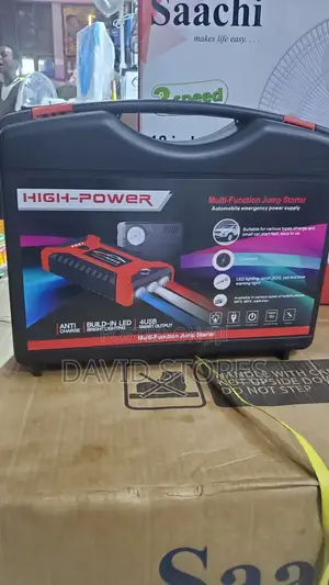 High-Power Multi-Function Jump Starter – 99,800mah With Air Compressor