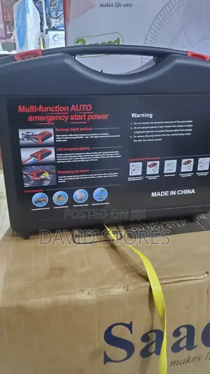 High-Power Multi-Function Jump Starter – 99,800mah With Air Compressor