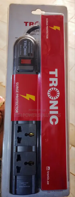 Tronic 4way Extension Socket Featuring a Surge Protector