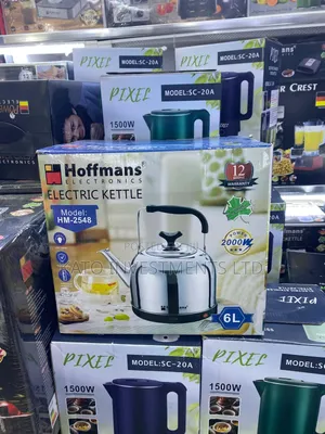 6litrs Hoffmans Electric Kettle Binika