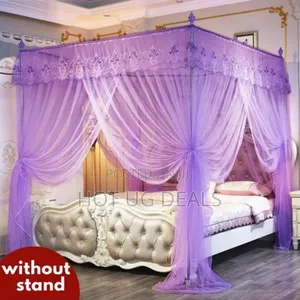 6x6 Mosquito Net Without Stands - Purple