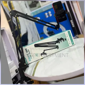 Robotic Arm Phone Holder. Rotation Arm Phone Holder