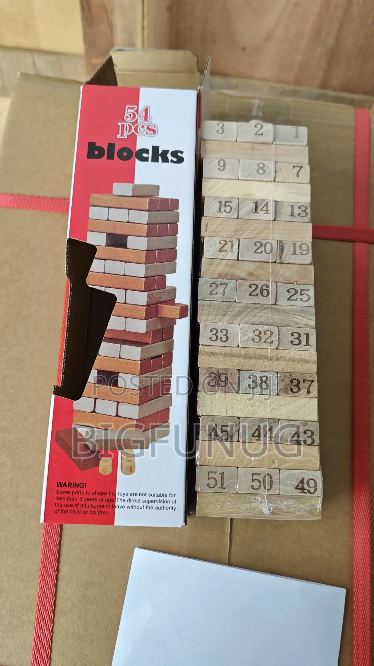 Jenga Medium Size