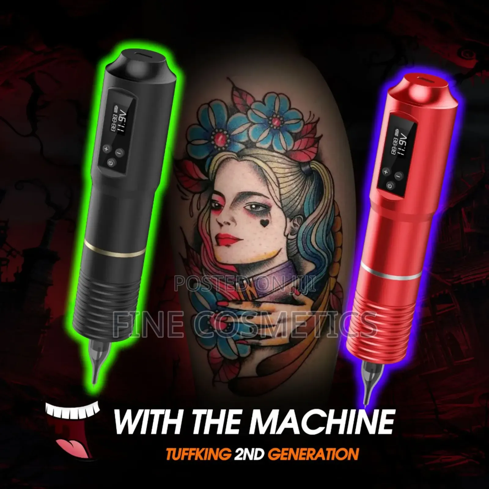 Beginner's Tattoo Kit | Machine With Accessories Micro Blading Make Up