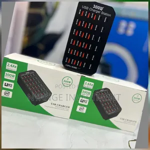 300w Charging Station With 12ports C to C and 18 Ports Usb . 30 Ports