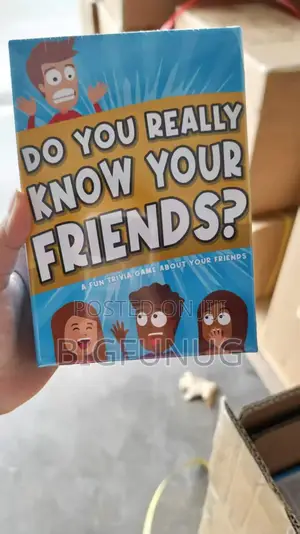 Do You Really Know Your Friends?