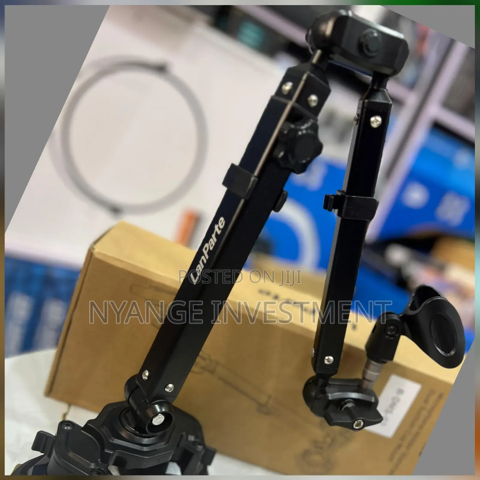 Microphone Holder Stand.Double Sunction Cup Mount .Microphone Holders