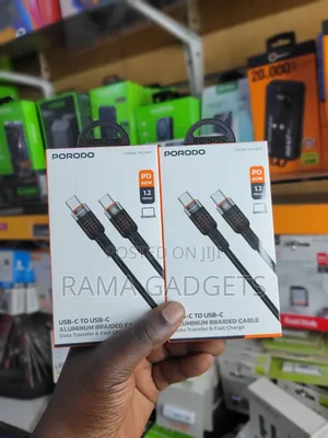 Porodo Usb-C to Usb-C Aluminum