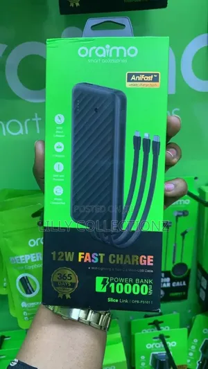 0raimo Power Bank 10000 Mah