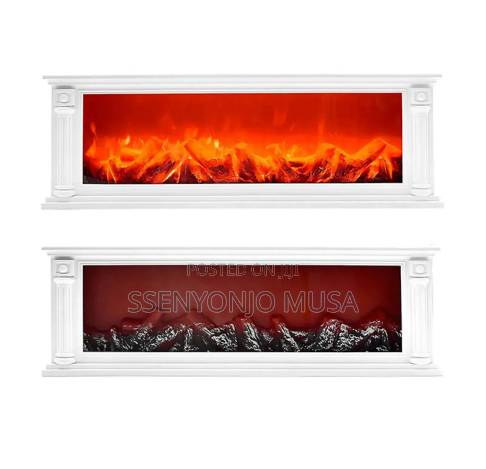 Ggico Portable Led Fireplace | Realistic Flame