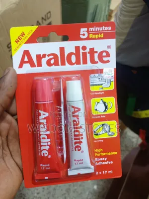 Araldite Rapid Fast-Setting Epoxy Adhesive.