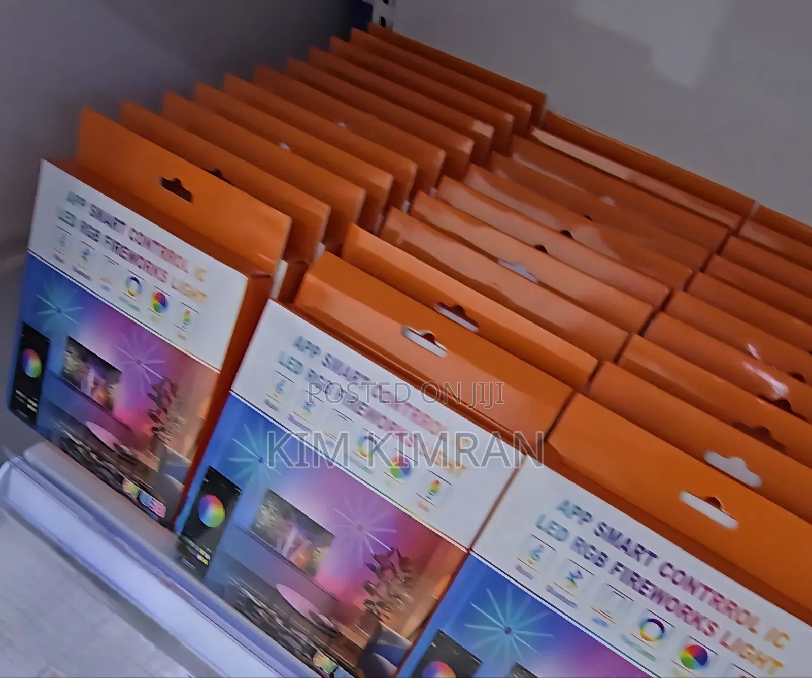 App-controlled Led Rgb Firework Lights.