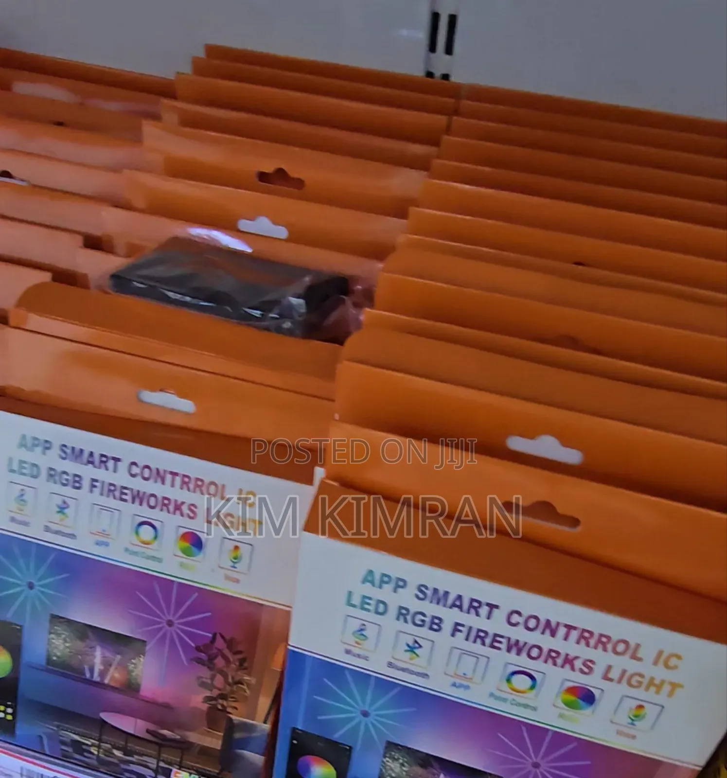 App-controlled Led Rgb Firework Lights.