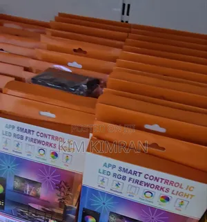 App-controlled Led Rgb Firework Lights.