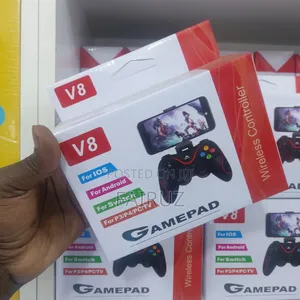V8 Wireless Game Phone Controller and Holder