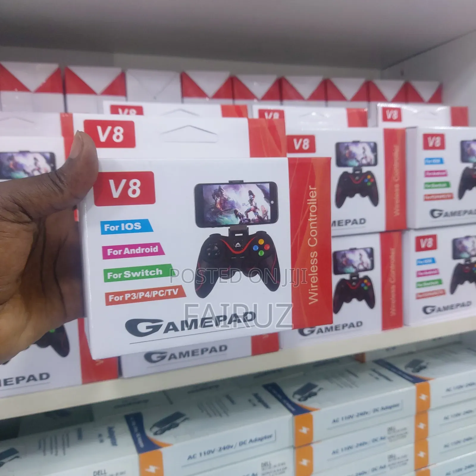 V8 Wireless Game Phone Controller and Holder