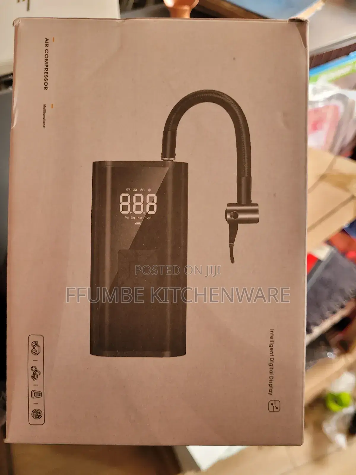 Cordless Tire Inflator and Compressor