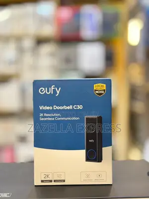Eufy Security Video Doorbell Camera C30, Battery Powered,