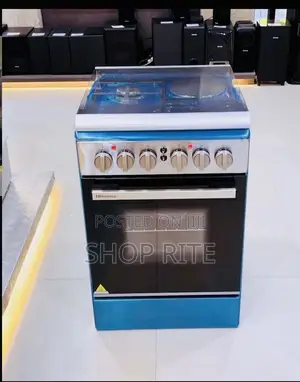 Hisense 50/50 Cm 3 Gas 1 Electric Standing Cooker