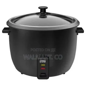 Winning Star Electric Rice Cooker With Glass Lid 6litres