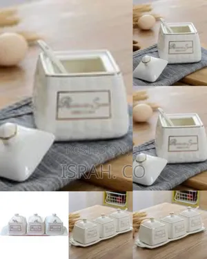 Condiment Pots Spice Seasoning Container Seasoning Box Bottle Salt.