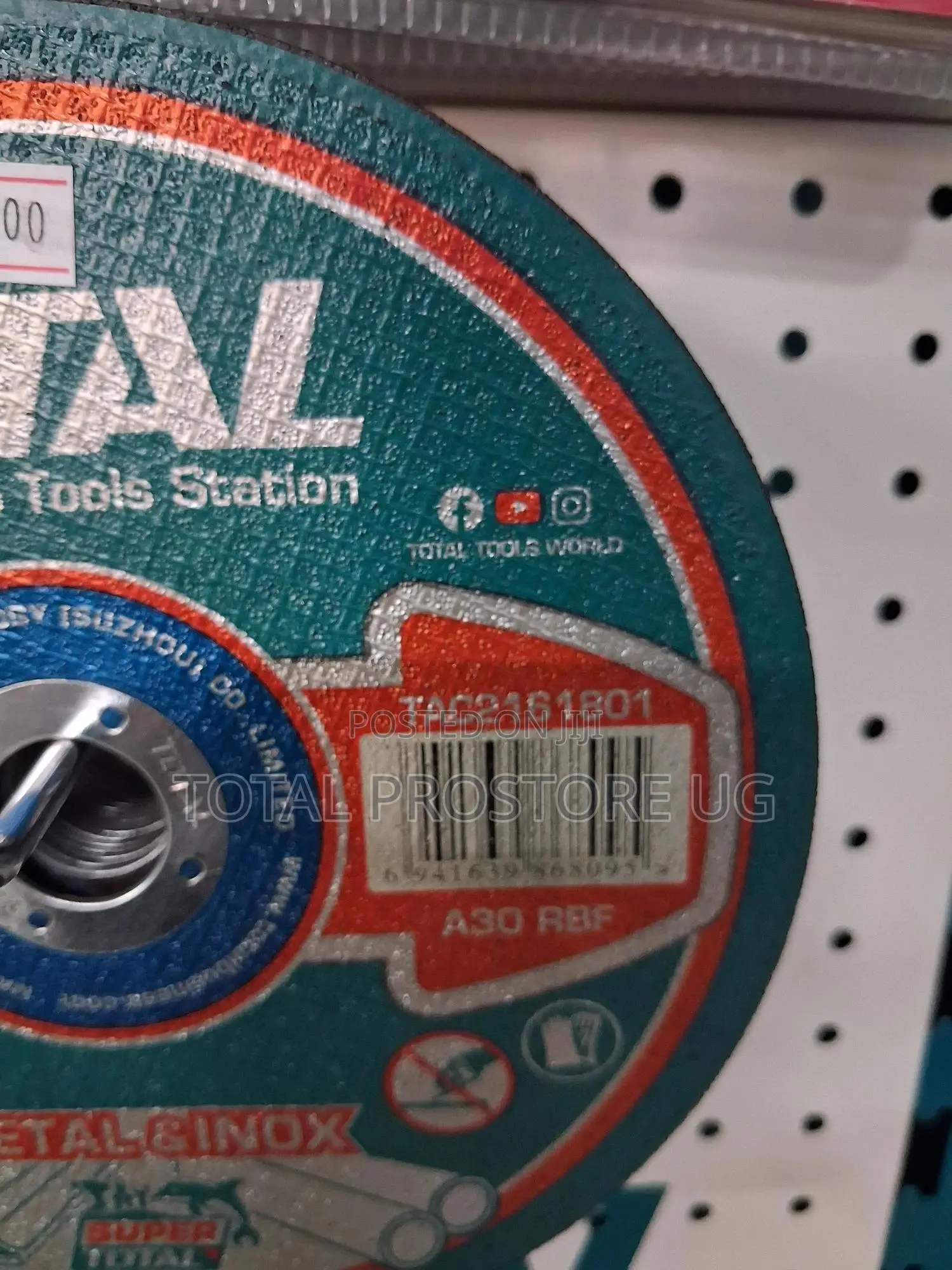 Abrasive Metal Cutting Disc 180 X 1.6mm