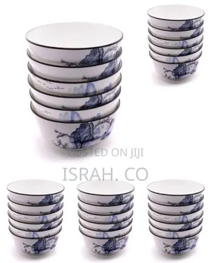 6 Pieces of Cloud Design Food Cereal Soup Bowls Dishes