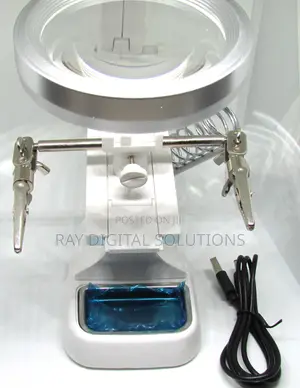 Multi-functional Welding Led Magnifier 3x/4.5x Glass Third Hand