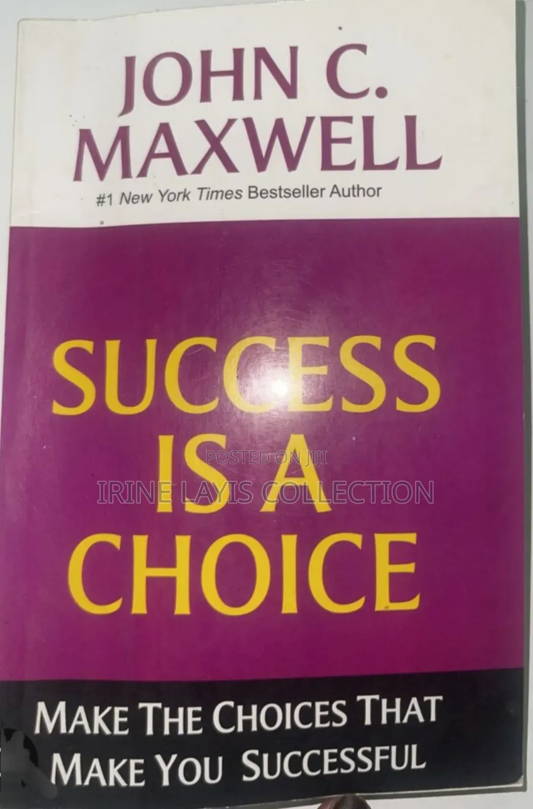 Success Is a Choice Book