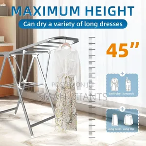 Foldable Stainless Steel Laundry Drying Rack
