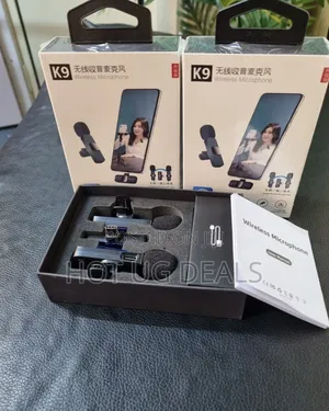 Double Wireless Lapel Microphone Tie Mic Type-c Phones Android