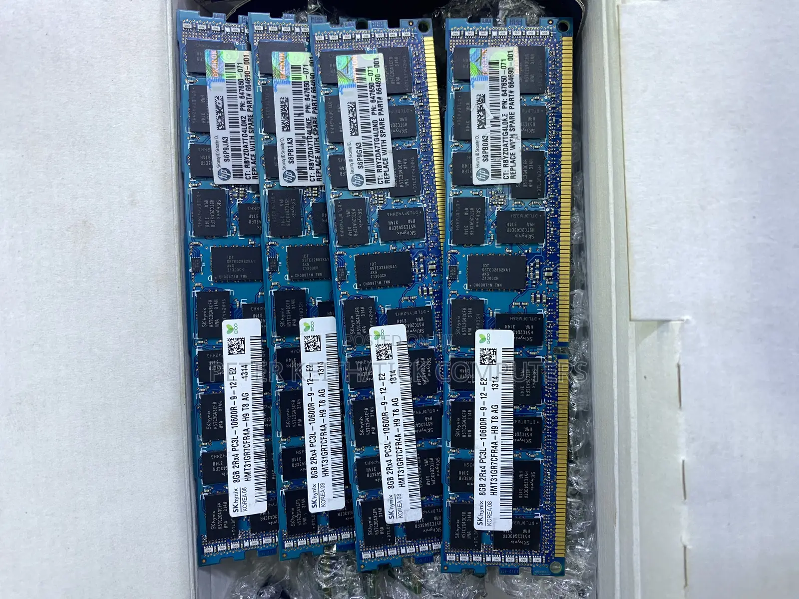 Sk Hynix 8gb 2rx4 Pc3l-10600r Server Memory Module (Ram).