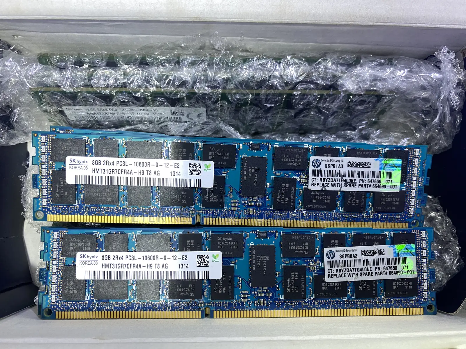 Sk Hynix 8gb 2rx4 Pc3l-10600r Server Memory Module (Ram).