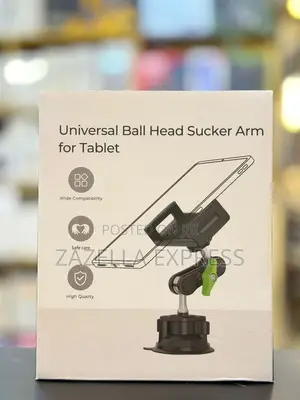 Universal Car Tablet Holder, Aluminum Alloy, Flexible 360 Rotation